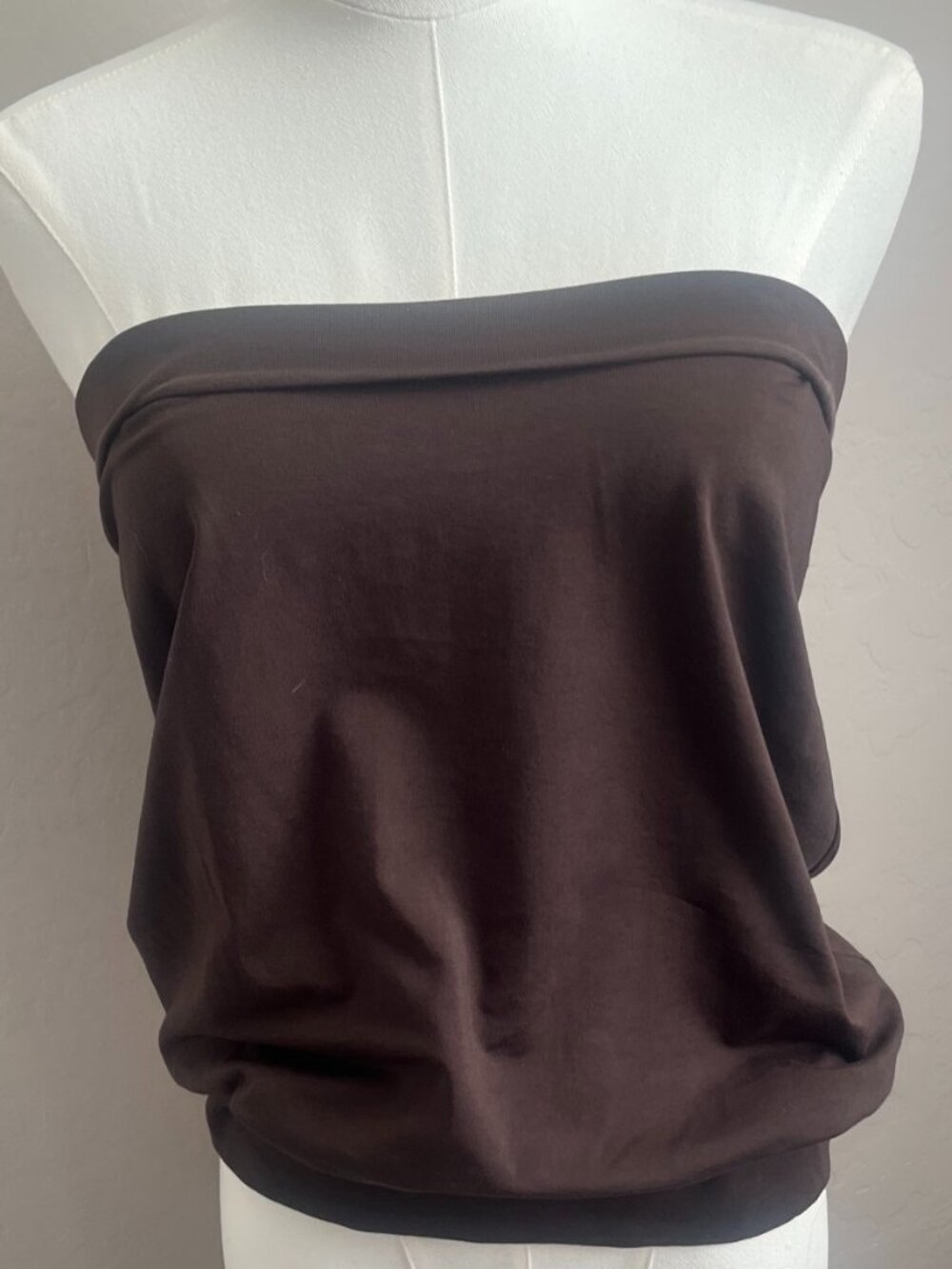 Vintage Y2K Victoria’s Secret Bra Tops Brown Strapless Tube Top M